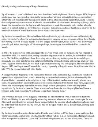 The serial killer files