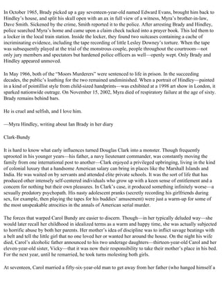 The serial killer files