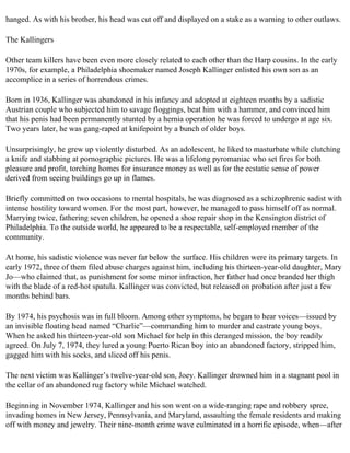 The serial killer files