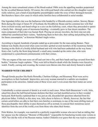 The serial killer files