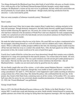 The serial killer files