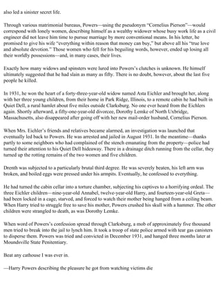 The serial killer files