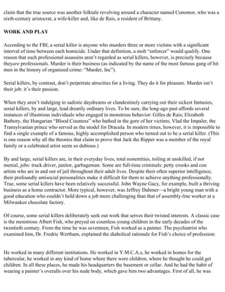 The serial killer files