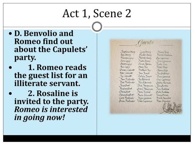 Sparknotes Romeo And Juliet Act 1 www.slideshare.net