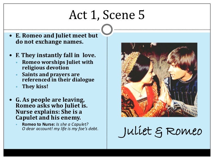 Romeo and juliet essay gcse act 1 scene 5