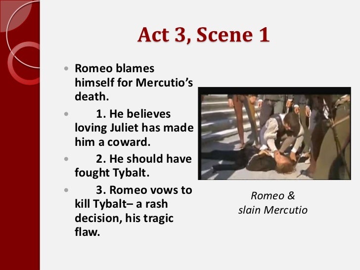 Romeo and Juliet Act 3 Summary Notes