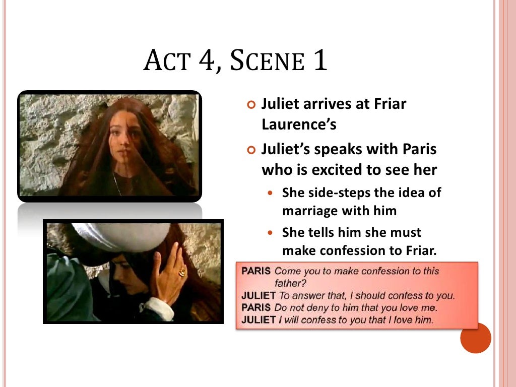 Romeo And Juliet Act 4 Summary Notes
