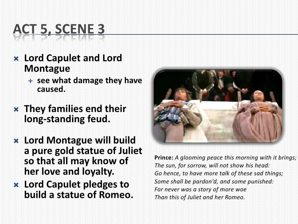 romeo and juliet act 5 essay