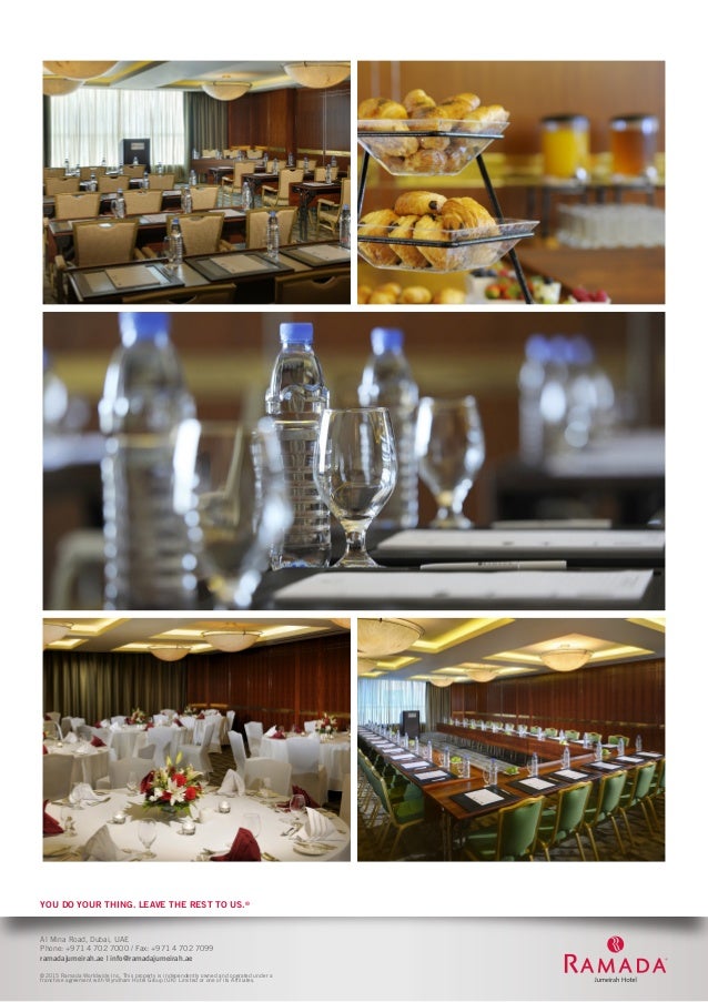 hotel sheet ramada fact Fact Events Meeting Jumeirah Sheet Hotel & Ramada