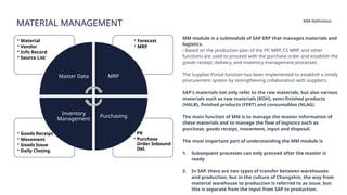 Sap Roh T_SAP Training Material_4. Material Management Overview.pptx