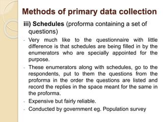 Data collection in research process | PPTX