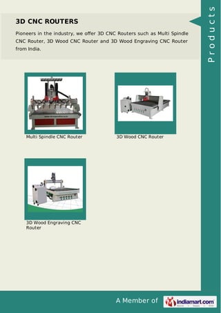 Rk Rajput Machine Design Rk Corporation, Ludhiana, CNC Routers and Scanners | PDF