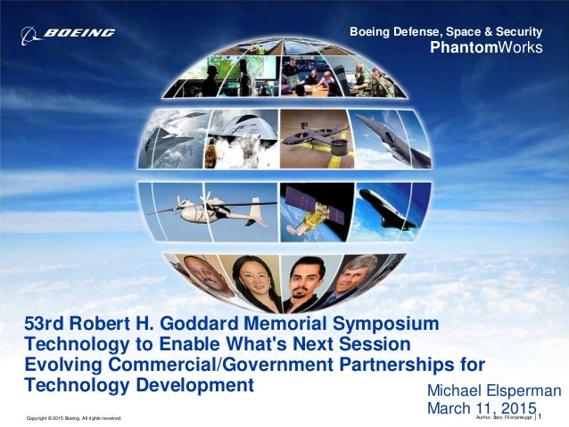 goddard 2015 mike elsperman boeing boeing defense space security