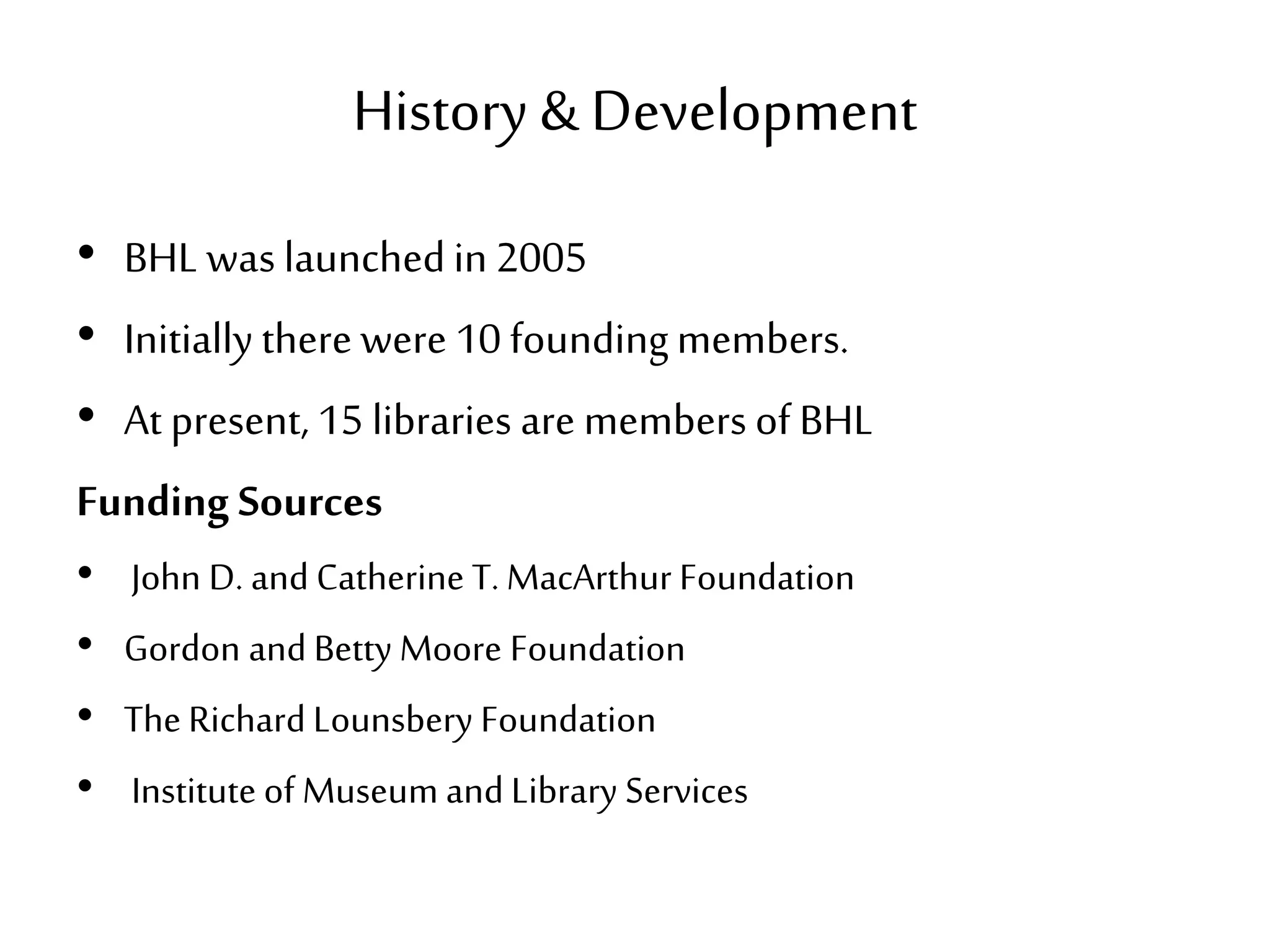 International Digital Library Initiatives | PPTX