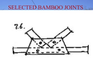 SELECTED BAMBOO JOINTS
 