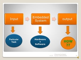 Embedded and Robotics System | PPTX