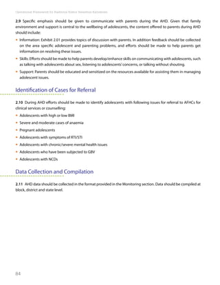 RKSK operational framework | PDF
