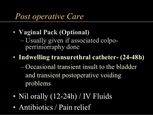 Vaginal Hysterectomy