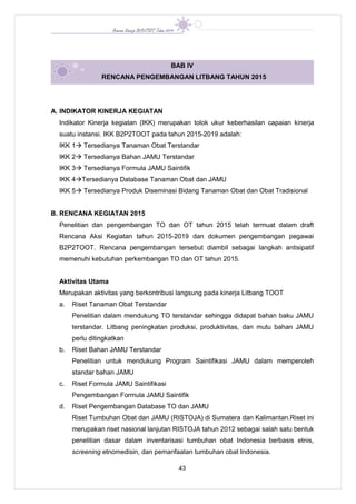 Rencana Kinerja Tahunan 2014