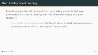 A Brief Survey of Reinforcement Learning | PDF