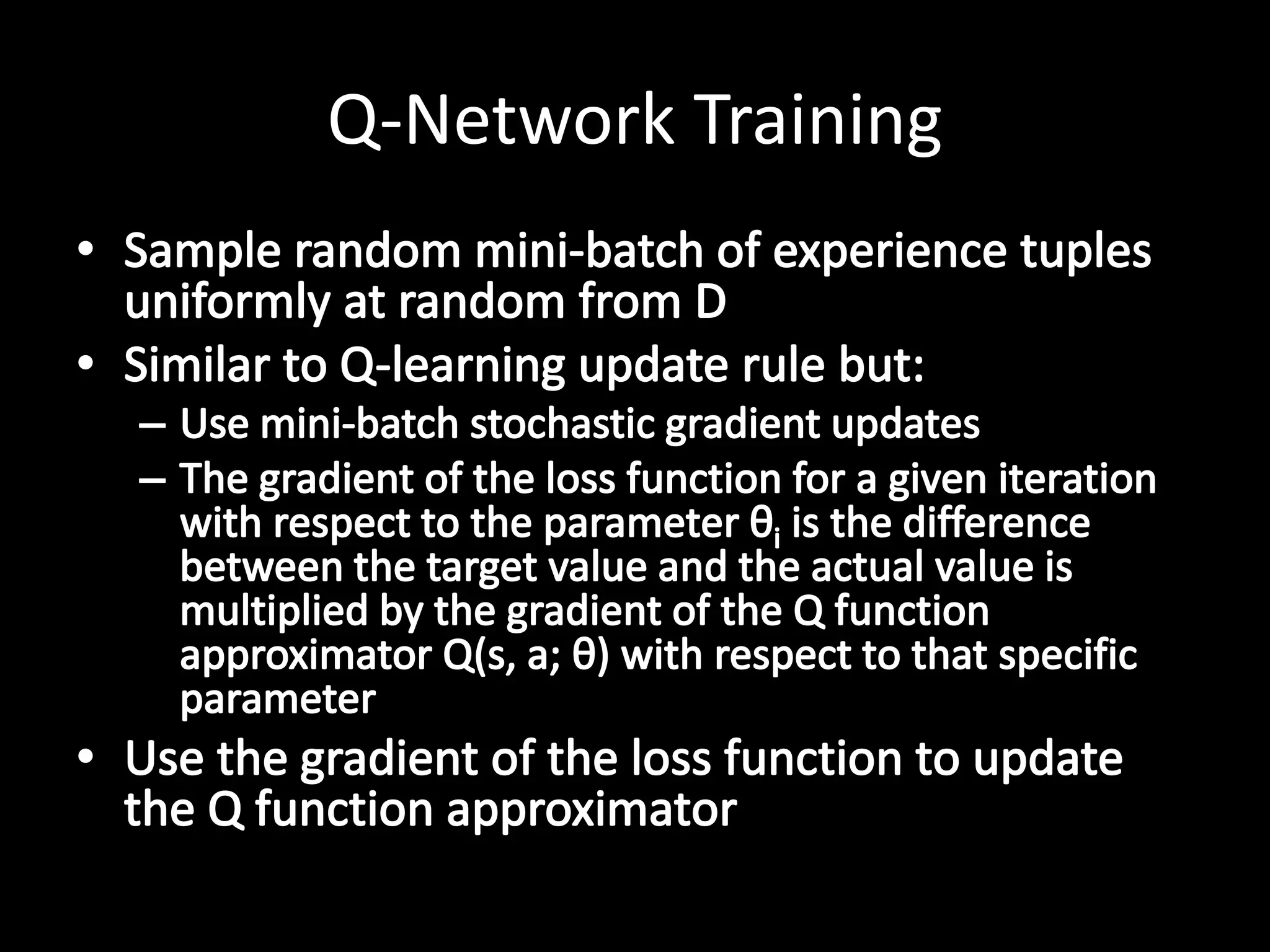 Reinforcement Learning and deep reinforcement learning | PPT