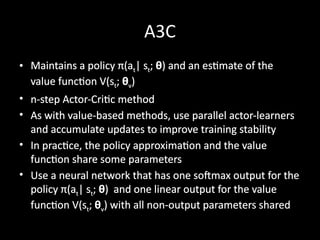 Policy Approximation Reinforcement Learning: An Introduction.pptx