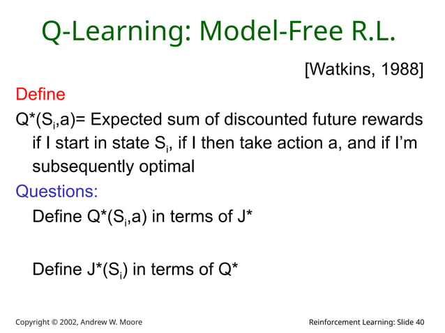 Reinforcement Learning: An Introduction.ppt | Technology & Computing