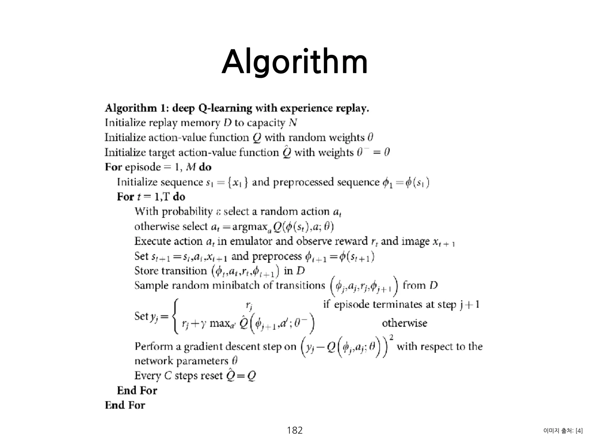 Algorithm
182 이미지 출처: [4]
 