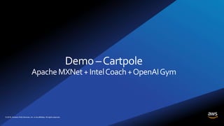 © 2018, Amazon Web Services, Inc. or its affiliates. All rights reserved.
 