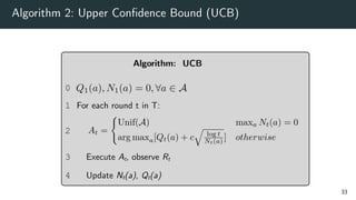 Comprehensive Introduction to Reinforcement Learning and Multi-Armed ...