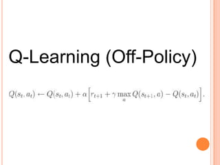 Reinforcement Learning : A Beginners Tutorial | PPTX