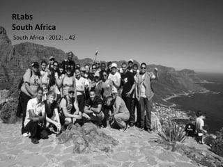 RLabs
South Africa
South Africa - 2012: …42
 