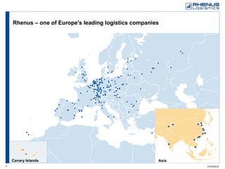 Rhenus – one of Europe's leading logistics companies Canary Islands Asia 