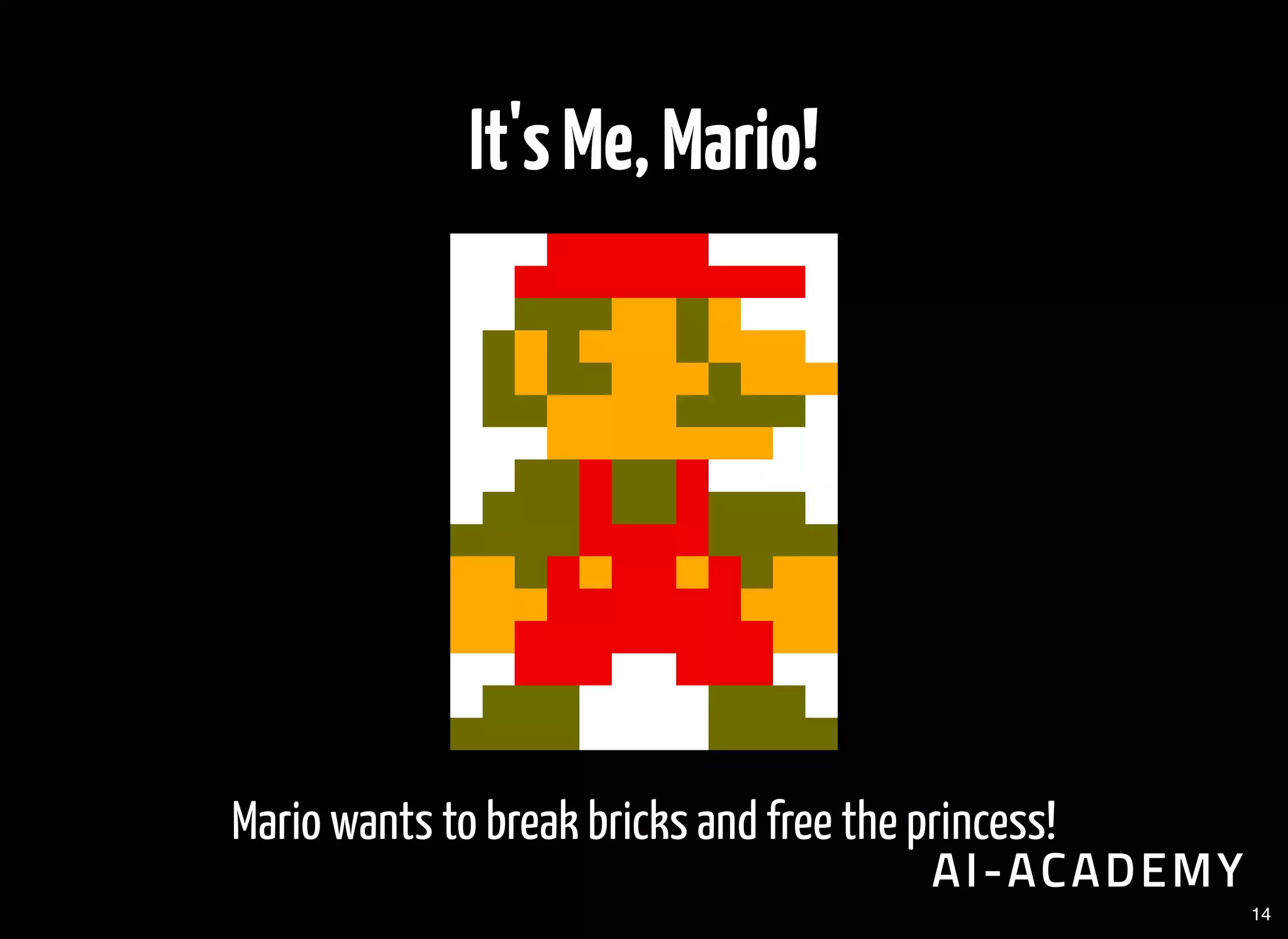 It'sMe,Mario!
Mario wants to break bricks and free the princess!
14
 