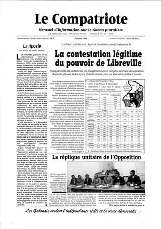 Le Compatriote, mensuel d'information, février 1994