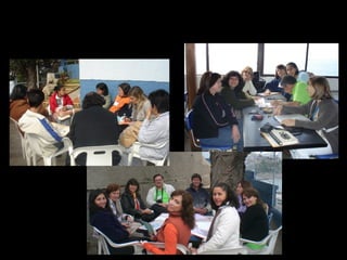FRENTE AL MAR, EN PEQUEÑOS GRUPOS,
COMPARTIMOS NUESTRAS EXPERIENCIAS
DE VIVIR Y CONSTRUIR RED …

 