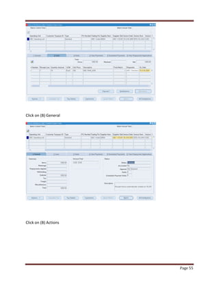 Page 55 
Click on (B) General 
Click on (B) Actions 
 