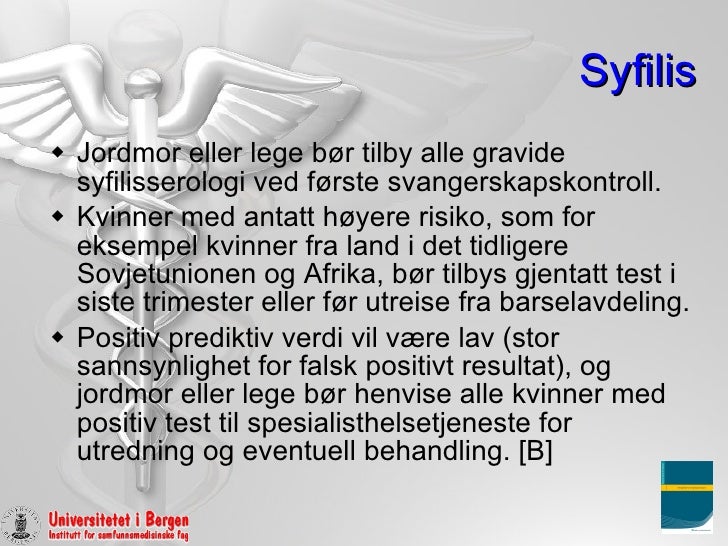 Svangerskapskontroll retningslinjer