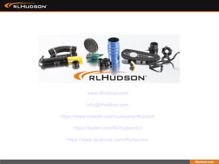 www.rlhudson.com
info@rlhudson.com
https://www.linkedin.com/company/rlhudson
https://twitter.com/RLHudsonCo
https://www.facebook.com/rlhudsonco
 