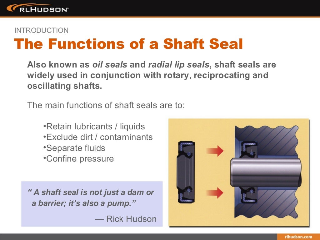 Understanding the Function of Radial Lip Shaft Seals