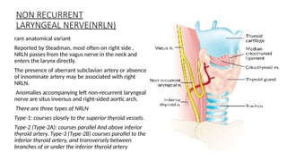 RLN INJURy in surgery of surgical principles of thyroidectomy | PPTX