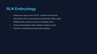 RLN in Surgical Oncology importance cancer | PPTX