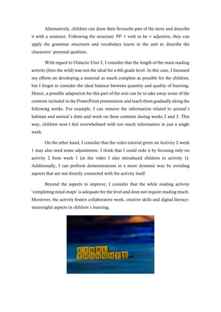 Rl P2 My Final Reflection Primary Level Pdf