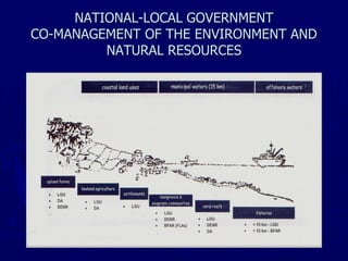 NATIONAL-LOCAL GOVERNMENT
CO-MANAGEMENT OF THE ENVIRONMENT AND
NATURAL RESOURCES
 