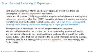 Reinforcement Learning in Economics and Finance | PDF