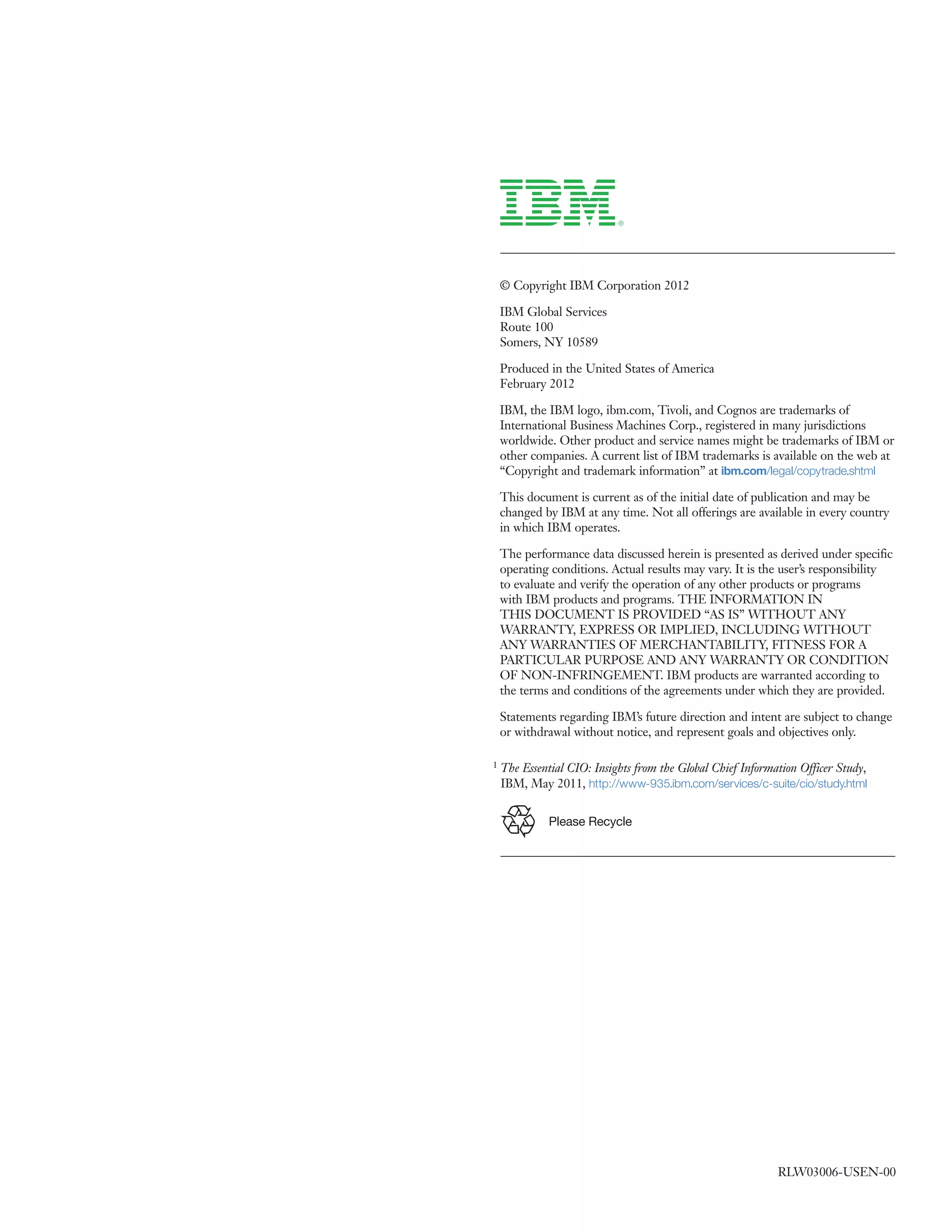 Please Recycle




                 RLW03006-USEN-00
 