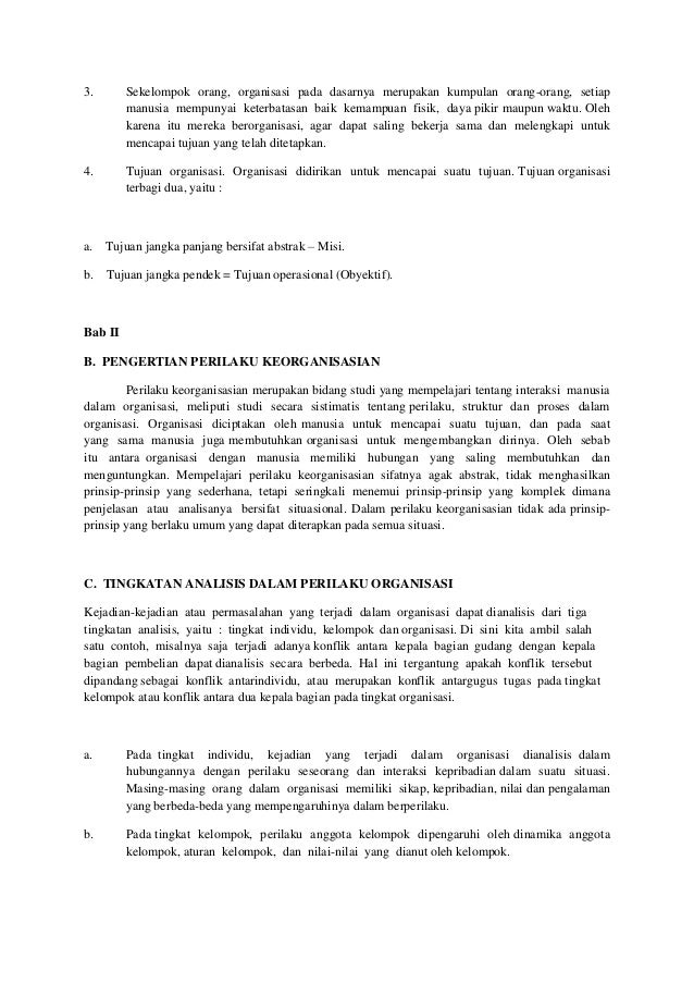 Makalah Karakateristik Dalam Perilaku Organisasi
