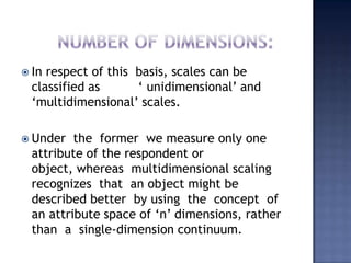measurement and scaling techniques | PPTX