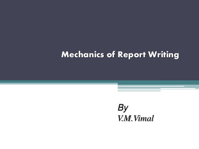 Mechanics of writing slideshare picture