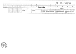 diseño curricular 2015 